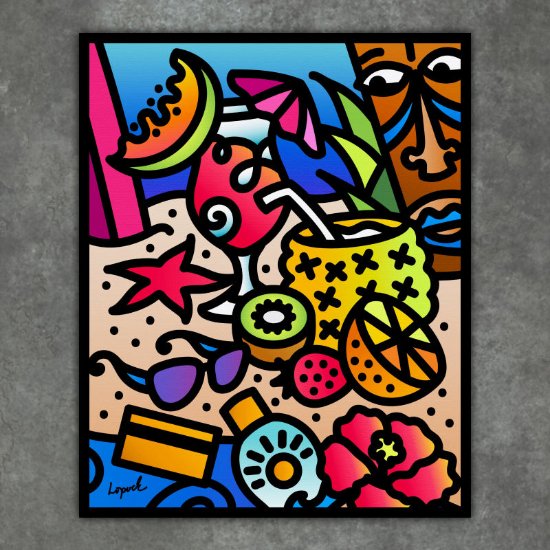 “Liquid Vacation” - Fine Art Giclée Print