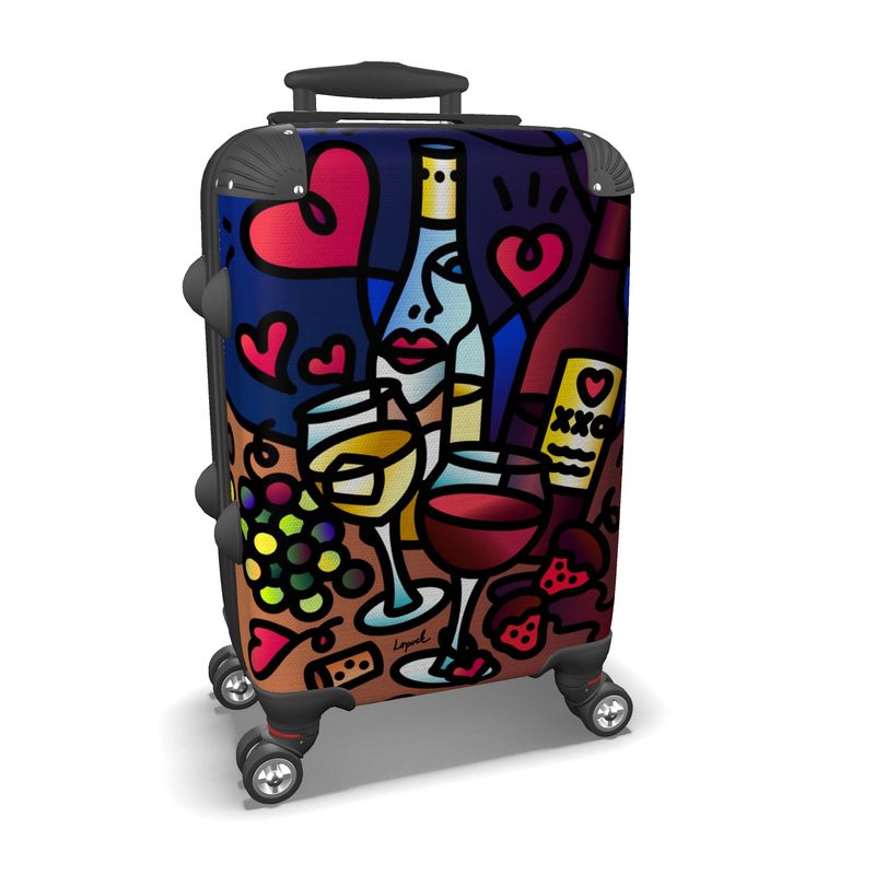 "Wine Lover" - Roller Travel Bag