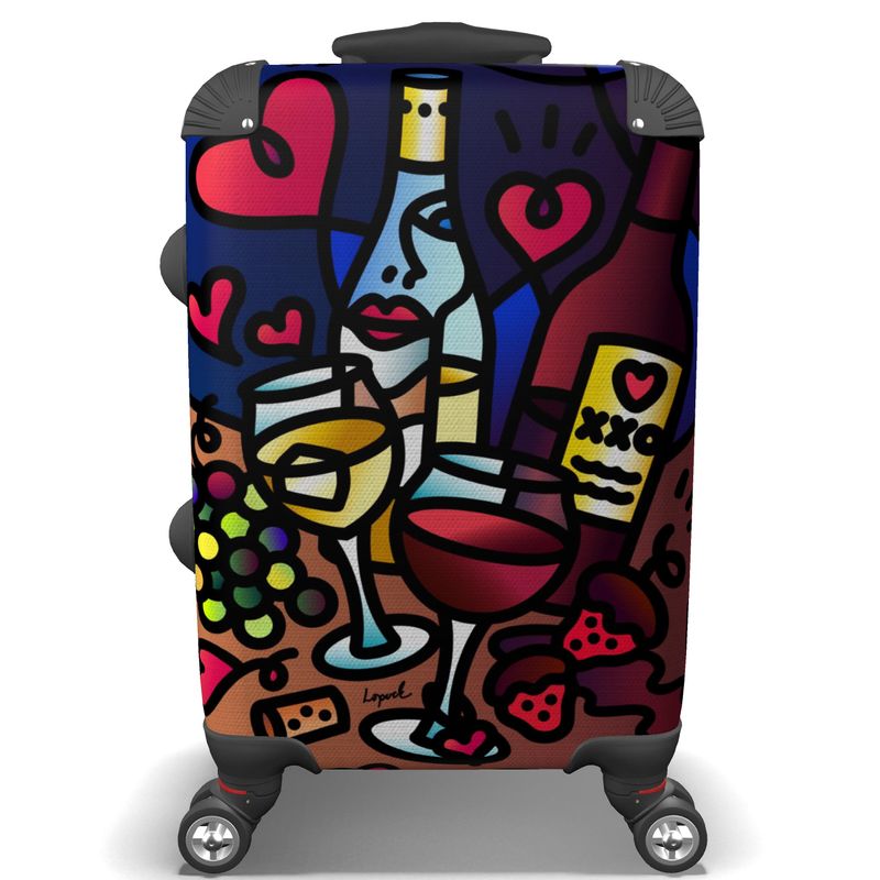 "Wine Lover" - Roller Travel Bag